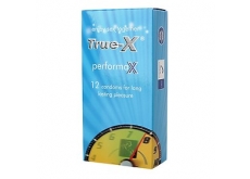 Bao cao su True-x Performax  - bao cao su kéo dài thời gian quan hệ ( hộp 12 cái)
